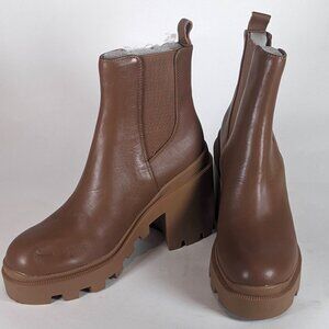 Steve Madden Women's Brown Ankle High Boots - Size 7.5M